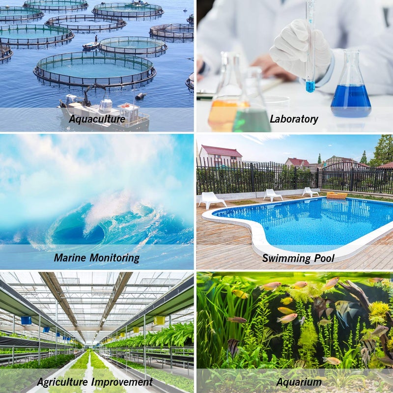 ORAPXI جهاز قياس ملوحة رقمي للمياه المالحة - مقياس ملوحة مقاوم للماء IP67 مع تعويض تلقائي للحرارة نطاق واسع 0-200ppt جهاز اختبار مياه البحر، الأحواض المائية، مراقبة البحار، وبركة أسماك الكوي من ORAPXI - Image 4