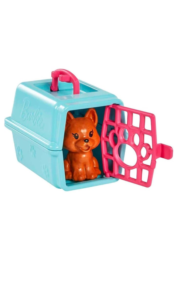 باربي مجموعة لعب دمية تشيلسي للحيوانات الأليفة مع دمية و4 حيوانات و18 قطعة - Image 5