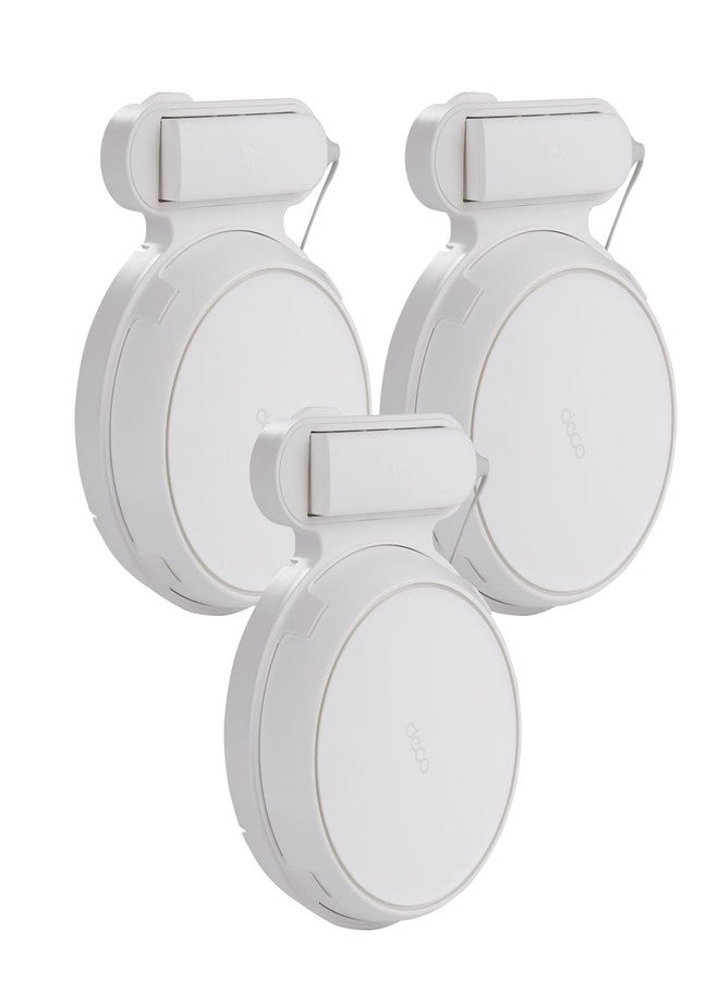 Wabracket Wall Mount Bracket fo Deco WiFi 7, Router Wall Holder for TP-Link BE23/BE25/BE3600/BE5000, Cord Management and Space Saving.Easy Installation to TP-Link WiFi 7 System(3Pack) - Image 1