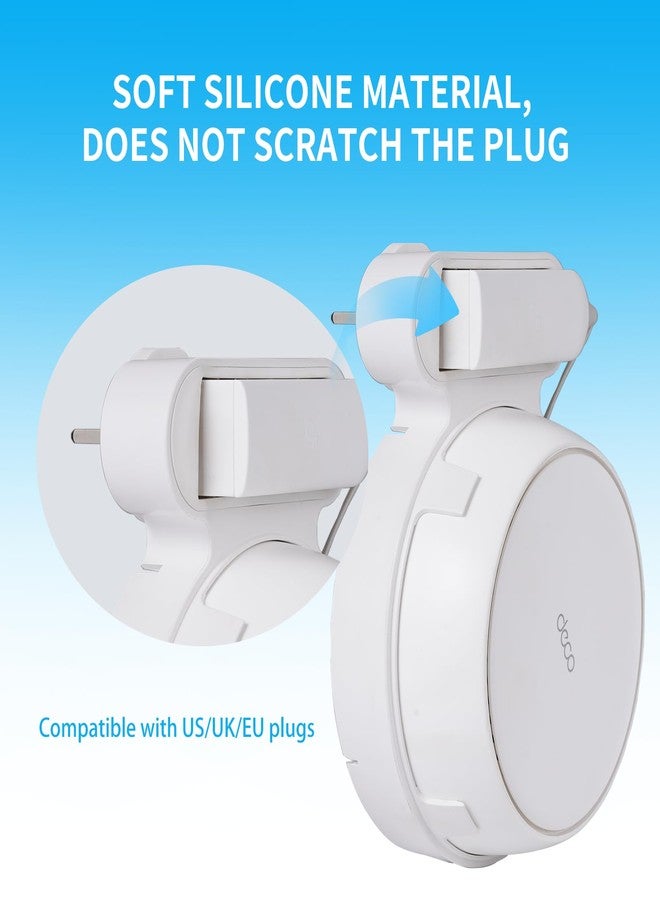 Wabracket Wall Mount Bracket fo Deco WiFi 7, Router Wall Holder for TP-Link BE23/BE25/BE3600/BE5000, Cord Management and Space Saving.Easy Installation to TP-Link WiFi 7 System(3Pack) - Image 5