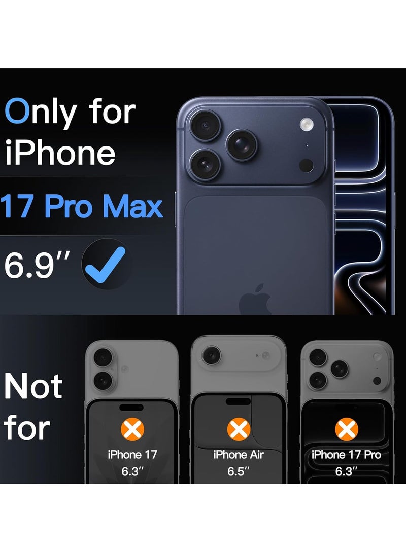 iPhone 17 Pro Max Case Liquid Silicone Soft Microfiber Lining Cover For iPhone 17 Pro Max Shockproof Protective Case For iPhone 17 Pro Max 6.9'' - Image 2
