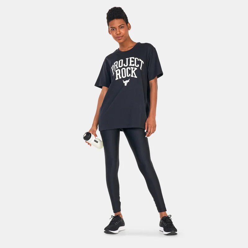 UNDER ARMOUR Women's Project Rock Heavyweight Campus T-Shirt