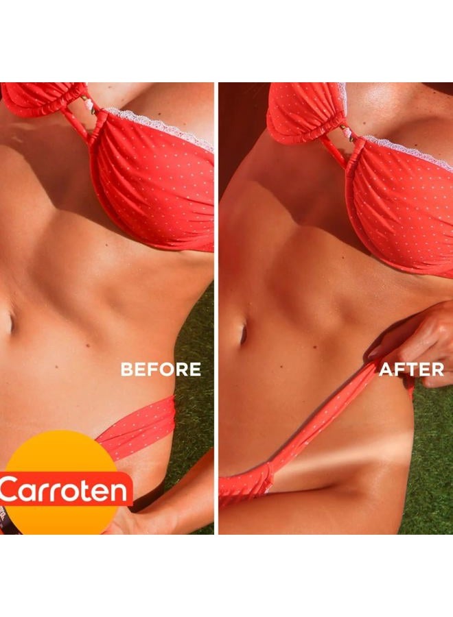Carroten Intensive Tanning Oil SPF 0, 70 ml - Tanning Accelerator with Carrot and Coconut Oils - Vegan Tanning Oil with Vitamins A & E - Image 4