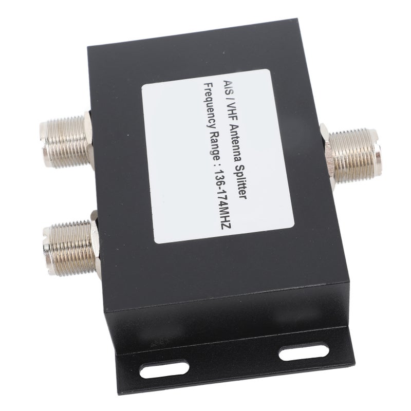 Antennas Power Splitter 2 Ways 136 to 174MHz 100W VHF AIS Antenna Splitter Divider for Ship Marine System - Image 1
