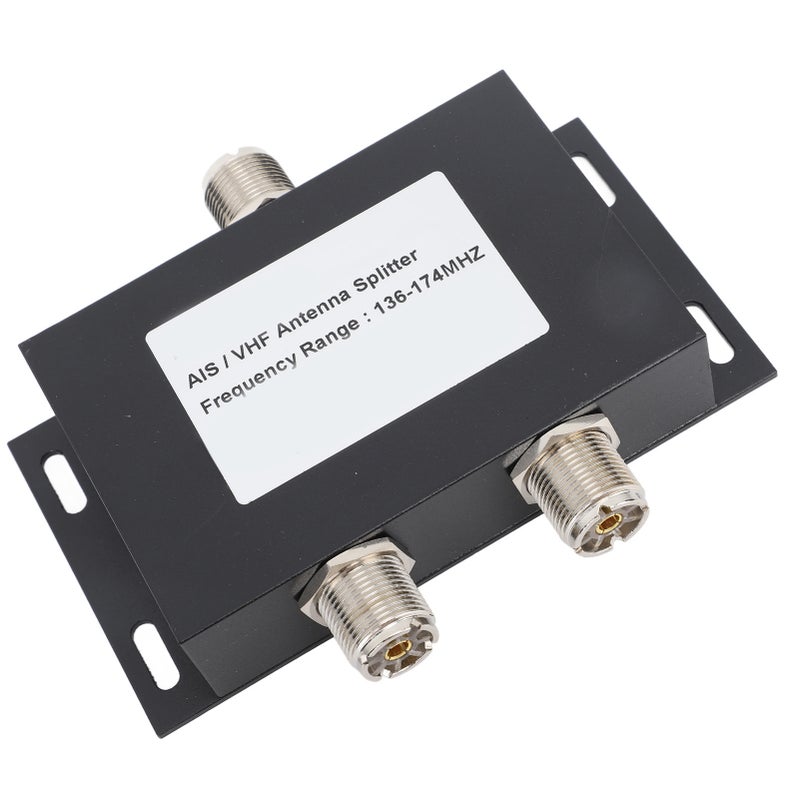 Antennas Power Splitter 2 Ways 136 to 174MHz 100W VHF AIS Antenna Splitter Divider for Ship Marine System - Image 2