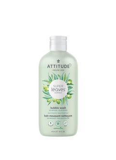 Attitude Bubble Bath Plant And Mineralbased Ingredients Dermatologisttested Vegan And Crueltyfree Body Care Products Olive Leaves 16 Fl Oz (11693)  - Image 1