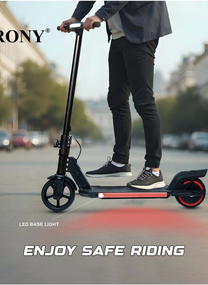 Crony S32 Children's Electric Scooter,130W Motor, 10-16KM/H Speed, 21V/2.5AH Battery, 5-8KM Range, Foldable & Portable, Aluminum Alloy Frame, LED Display & Lights, Foot Brake, Safe Electric Scooter for Kids, Teens, and Young Riders, Easy-to-Use E-Scooter for Beginners, Eco-Friendly Battery-Powered Ride for Children, Lightweight Kids Motorized Scooter, Electric Kick Scooter for Toddlers, Small & Kid-Friendly E-Scooter, 100KG Max Load, LED Light Base, Safe Braking System, Ideal for Short Commutes, Charging Time 2-3 Hours, Compact Design for Easy Storage, Easy Folding Mechanism, Durable and Sturdy Frame, Perfect Scooter for Outdoor Adventures, Youth Electric Rideable, Portable Electric Scooter with Safety Features, Ideal for Kids Who Want to Explore, Fun and Practical Scooter for Family Rides, Suitable for Youth Riders, Electric Scooter with Speed Control for Safe Riding, Perfect Gift for Kids and Teens  - Image 5