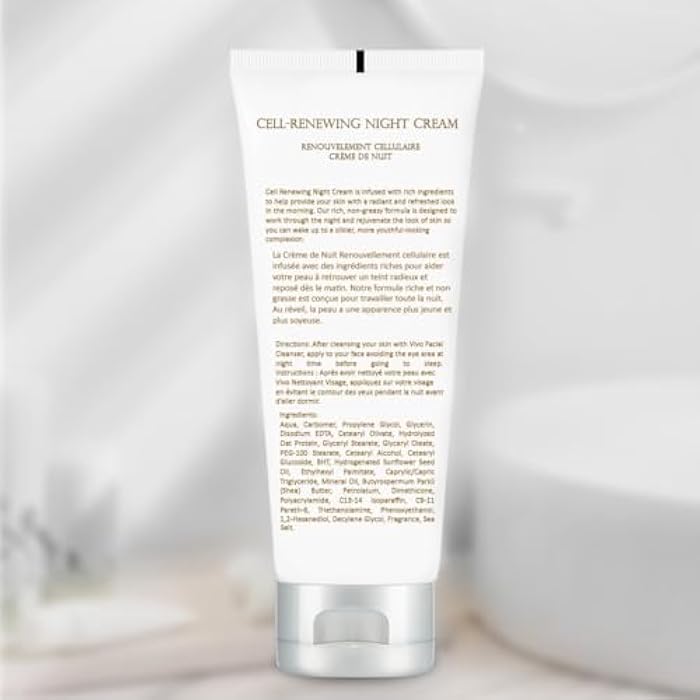 Vivo Per Lei Dead Sea Day Cream - Night Cream and Facial Peeling - Set of 3 - Anti Aging Skin Care For Men and Women- 11.09 FL OZ - Image 3