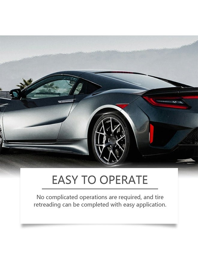 RAYHONG Tire Car Wax, Tire Coating Wax 100G Long Lasting Shiny Tyre Coating Reduce Tire Cracking Waterproof and Dustproof Coating Film Wax Car Bike Tire Protective Film - Image 3