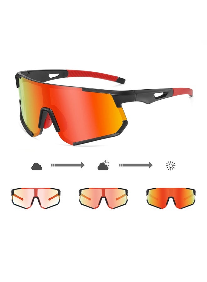 Aoron Outdoor sports sunglasses with UV protection, UV400 polarized riding safety sunglasses, fishing sunglasses, windproof goggles, suitable for baseball and golf. - Image 1
