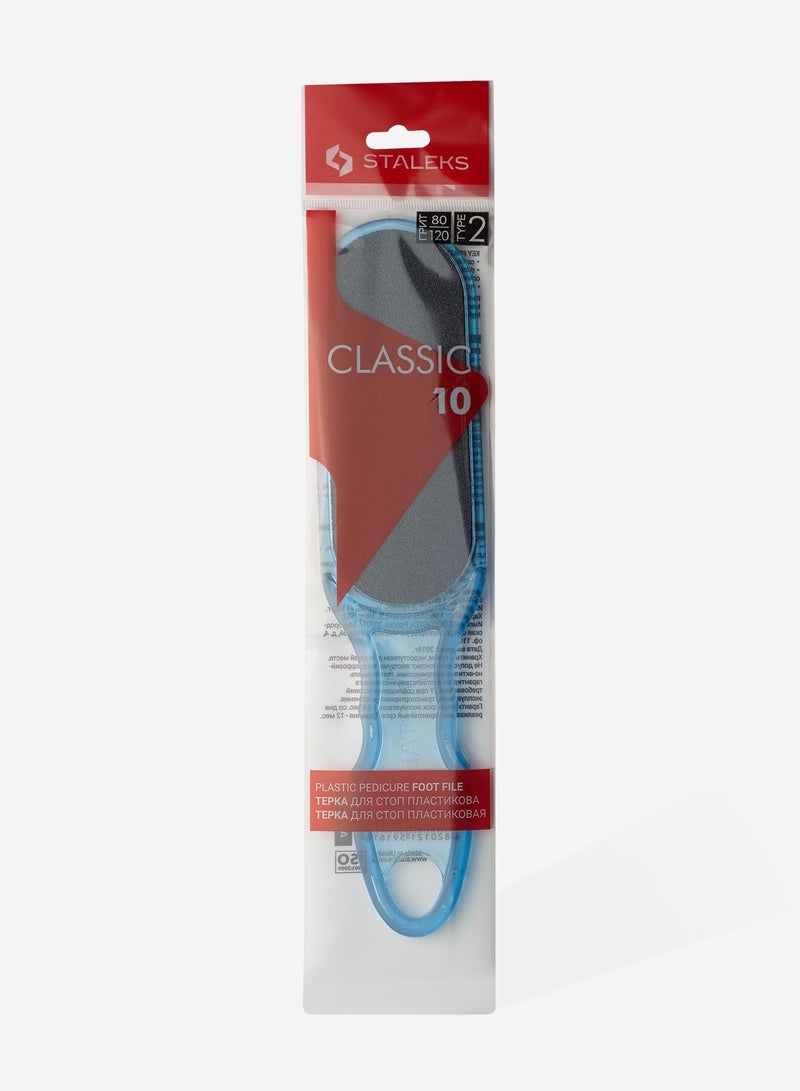 STALEKS Plastic foot file CLASSIC 10 TYPE 2 80/120 grit - Image 3
