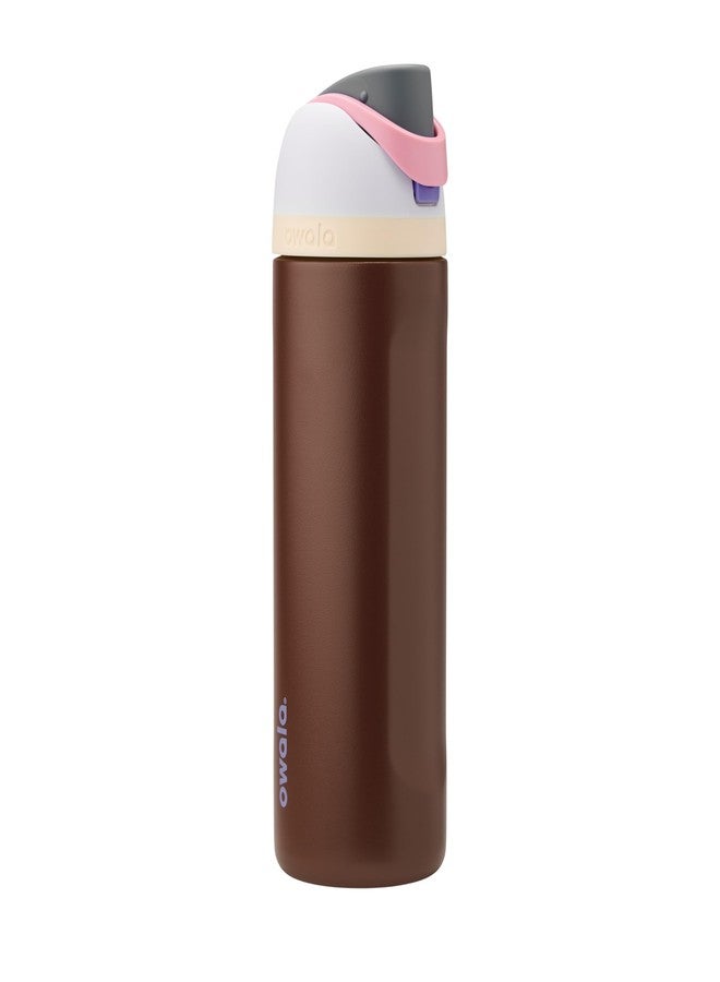 Owala FreeSip SS 24-oz. - Blue/Red (Cranberry Parade) - Image 1