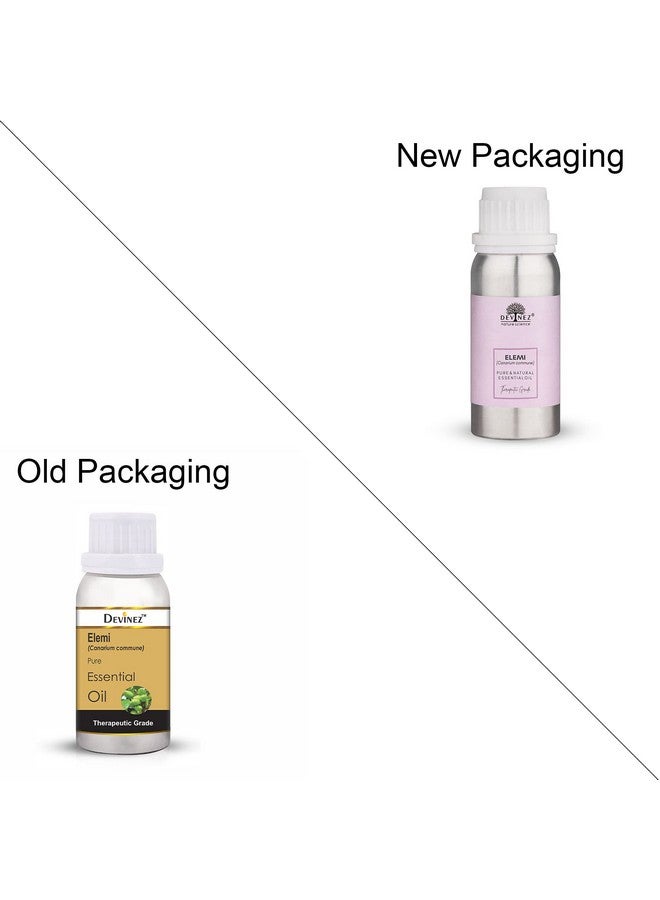 Devinez Elemi Essential Oil, 100% Pure, Natural & Undiluted, 100ml in Anodized Aluminum Bottle - Image 2