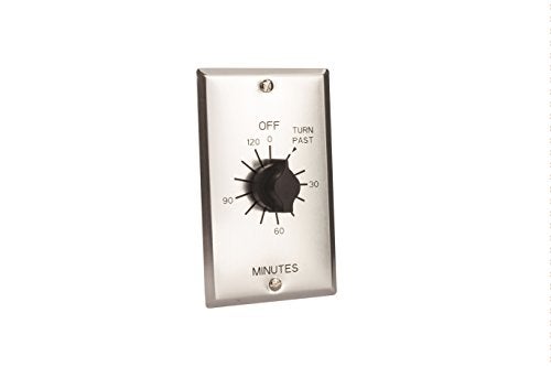 NSI C Series Commercial Style Spring Wound Auto Off In-Wall Time Switch, 2 Hours Timer Length, SPST Switch Type - Image 4