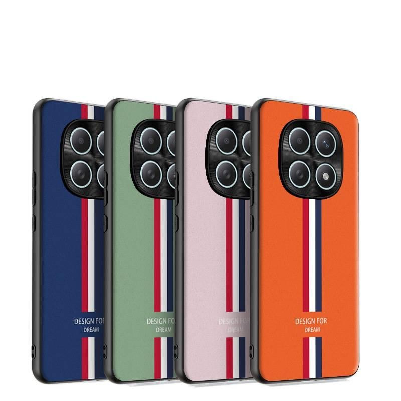 LS Protective Case, Gray, Leather Texture Drop Protection, Shockproof Cover for Redmi Note 15 - Image 3