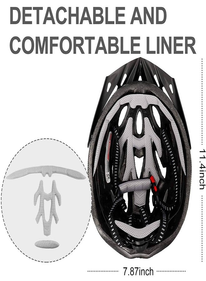 FABSPORTS Light Weight Bicycle/Bike Helmet with Flexible Padding for Kids and Adults, Adjustable Size, for Road & Mountain Cycling/Skating, Black, One Size - Image 4