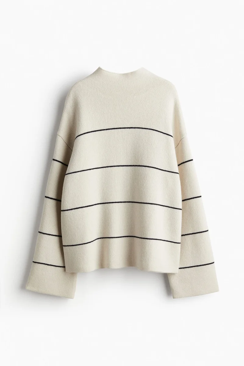 H&M Wool-Blend Turtleneck Jumper