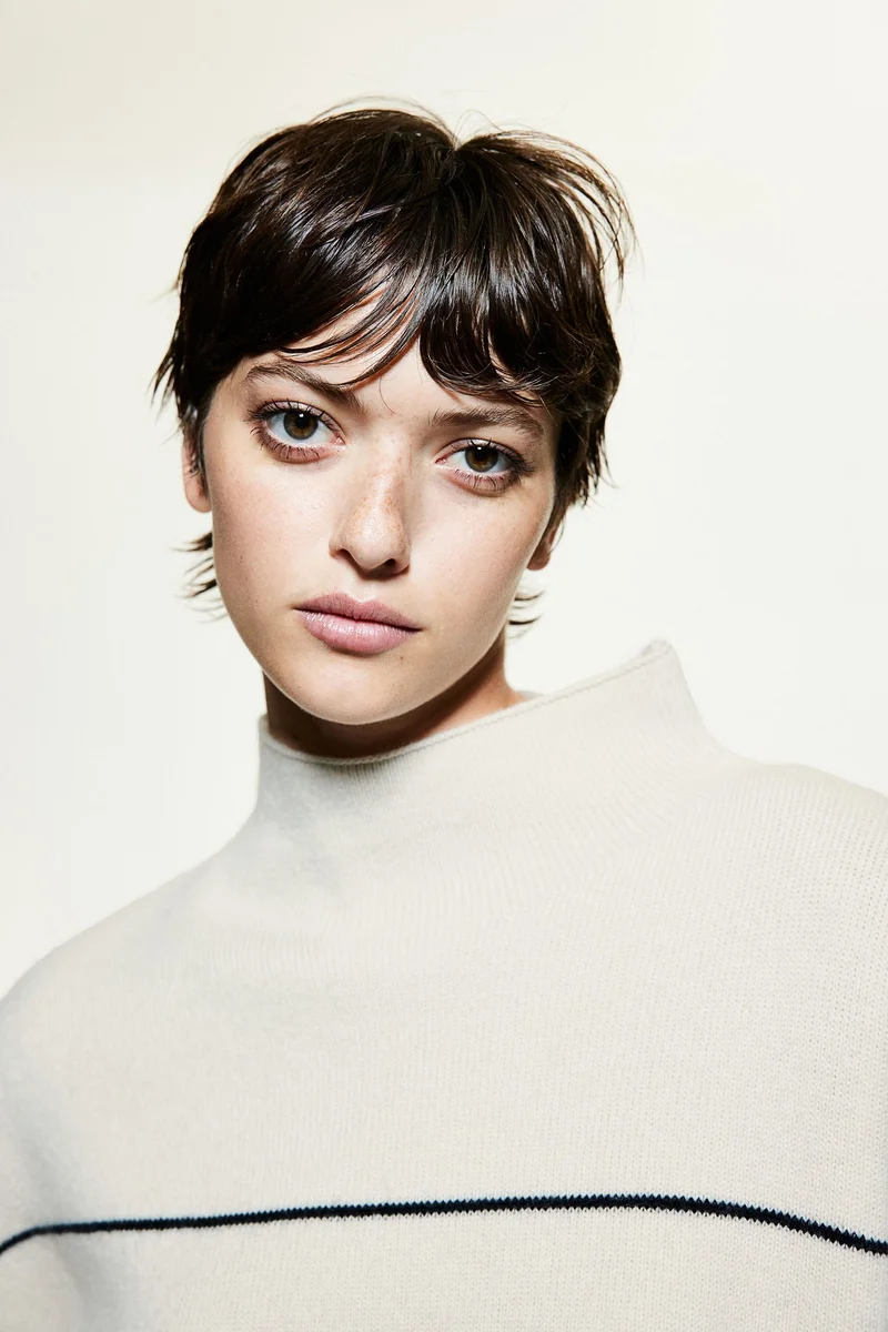 H&M Wool-Blend Turtleneck Jumper