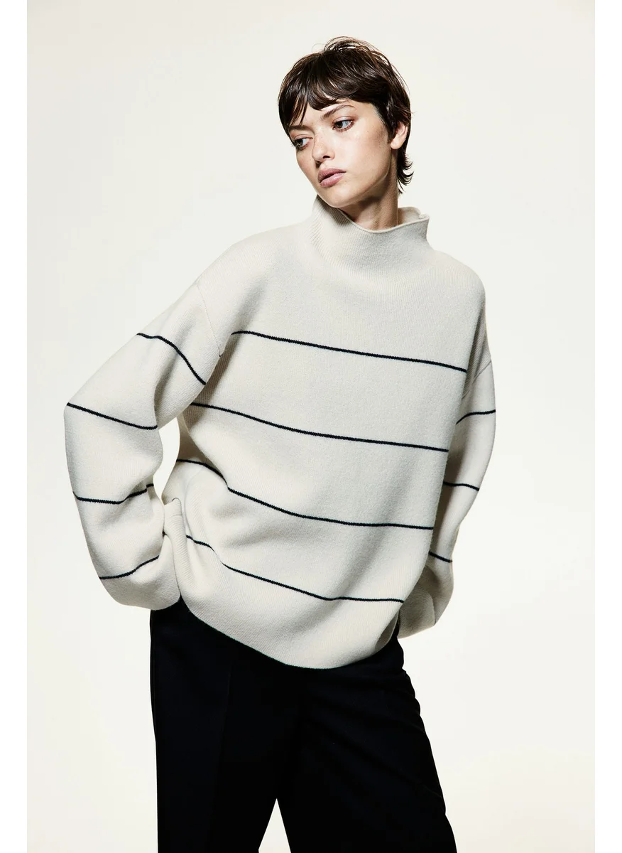 H&M Wool-Blend Turtleneck Jumper