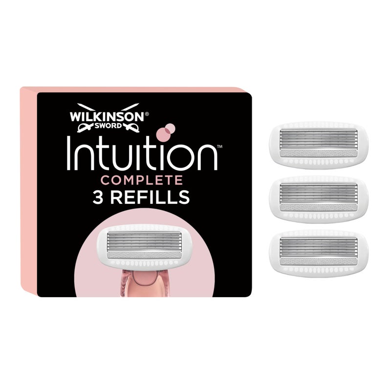 Wilkinson Sword Intuition Complete Women's Razor Blades Pack of 3 - Image 5