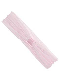 Wee Ones Wee Ones Baby Girls' Add-a-Bow Soft Stretch Nylon Baby Band, Light Pink, 0-6 Months 