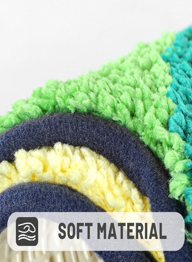 Tyrafry Bath Mat-Rubber Backing Non SlipThin Bathroom Rugs Fit Under Door Absorbent Bathroom Floor Mats-Shower Rug for in Front of Bathtub Shower 16x24 - Image 5