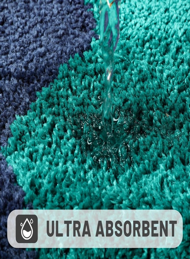 Tyrafry Bath Mat-Rubber Backing Non SlipThin Bathroom Rugs Fit Under Door Absorbent Bathroom Floor Mats-Shower Rug for in Front of Bathtub Shower 16x24 - Image 4