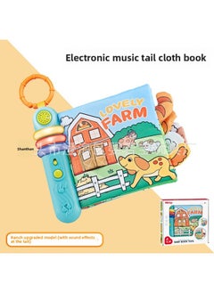 Generic Music Cloth Book Puzzle Multi-function Book Page With Electronic Early Education Baby Enlightenment Cognitive Ability Toy-Color:Ranch Upgraded Model  - Image 1