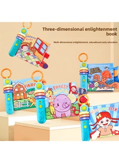 Generic Music Cloth Book Puzzle Multi-function Book Page With Electronic Early Education Baby Enlightenment Cognitive Ability Toy-Color:Ranch Upgraded Model  - Image 2