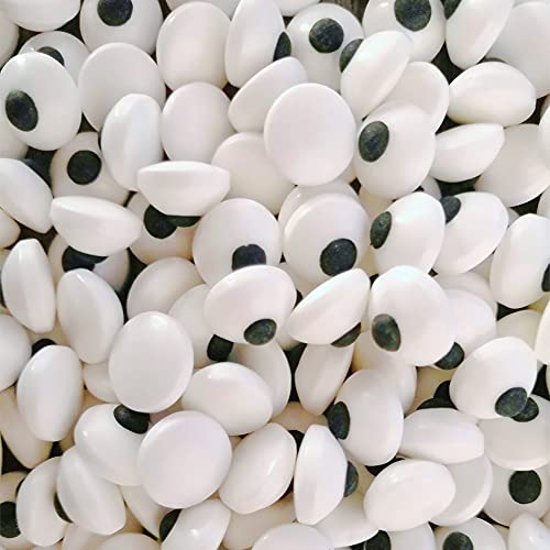 Homankit 1 Bottle Candy Eyeballs Eyes Cake Cupcake Toppers Cookie Decorations Edible Dessert Sprinkles for Halloween Christmas Cake Cupcakes Decoration - Image 2