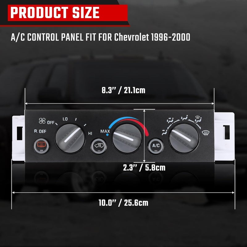 ISINSWIFT 599-006 Climate Control Module for Chevrolet Suburban Tahoe GMC Yukon 1996-2000 - Image 4
