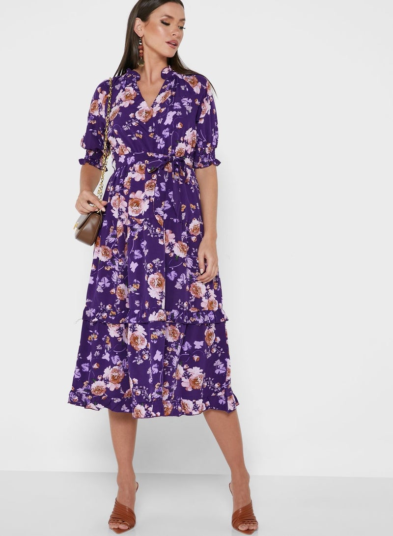 Floral Printed Dress