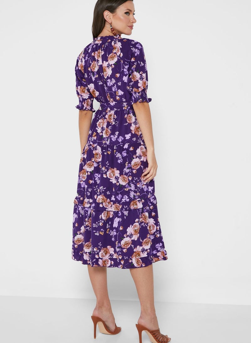 Floral Printed Dress