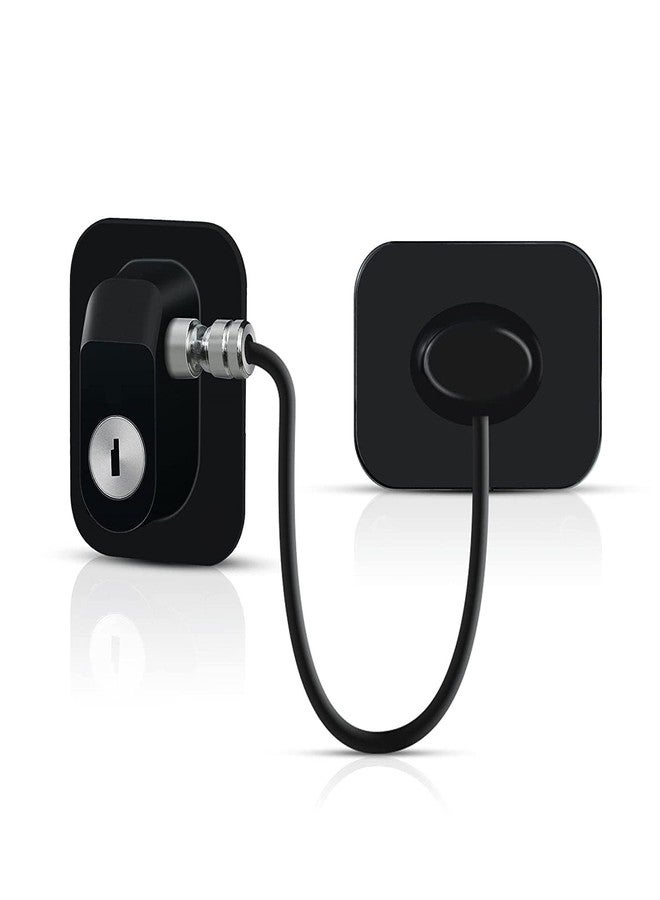 Gra8 قفل أمان الأطفال المميز من Gra8® - مزلاج شفاف بدون حفر للخزائن والأدراج والثلاجة | لاصق قوي من 3M، حزام سهل الاستخدام لحماية الأطفال - Image 1