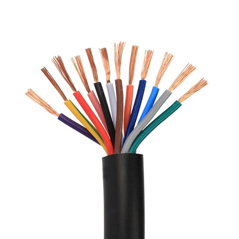 Litost Round Copper Wire Cable Size 1 MM x 12 Core With ISI MARK For Home Domestic Industrial Electrical Connections up to 1100 Volt Use Length 5 Meter - Image 1