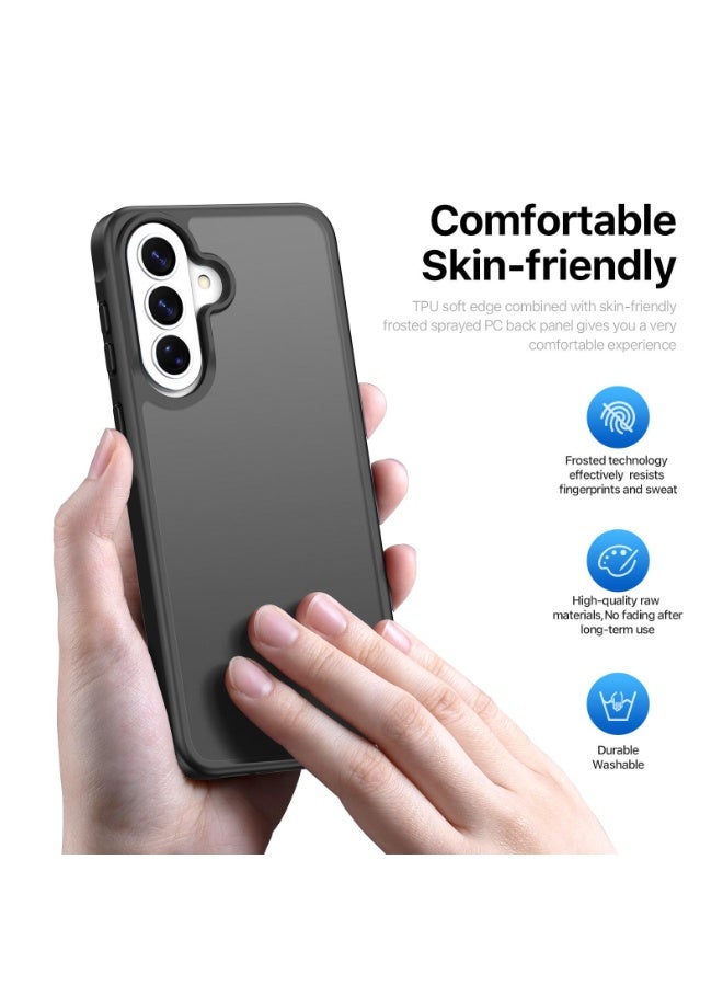 DUX DUCIS Yind Series TPU Hybrid PC Phone Case For Samsung Galaxy A37 / A36 / A56 5G (Black) - Image 4