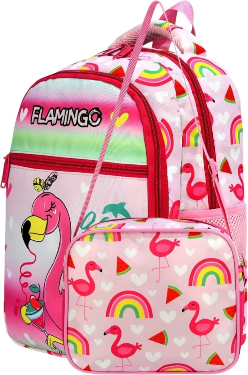 Tezzgelsin Waterproof Lunch Bag Orthopedic 3 Compartment Primary School Bag Middle School Bag School Bag