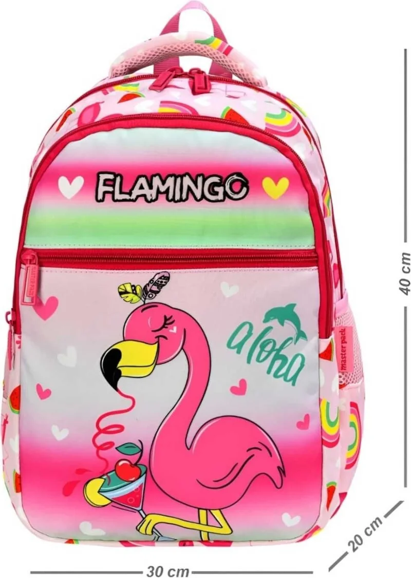 Tezzgelsin Waterproof Lunch Bag Orthopedic 3 Compartment Primary School Bag Middle School Bag School Bag