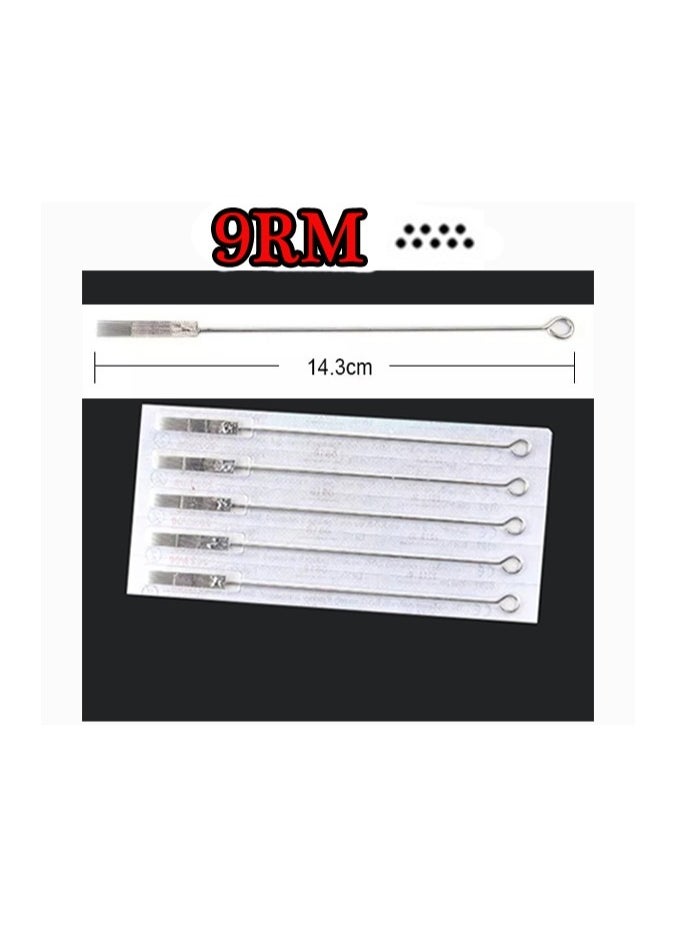 Generic 5-Pieces/Set Disposable Arc Double Row Needles Use for Tattoo ,Size 9RM  - Image 2