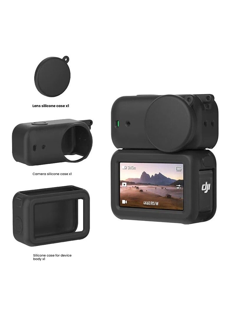 Silicone Protective Case for DJI Osmo Nano Camera - Full Coverage for Lens and Body Drop-Proof and Scratch-Resistant Precision Fit Portable Protective Accessory - Image 5