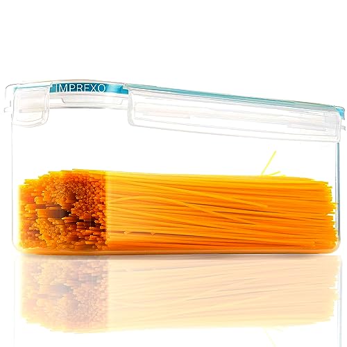 IMPREXO Airtight Food & Fridge Storage Jars & Containers Plastic Boxes for Kitchen Canister Jar and Container Dal/Stackable/Snacks/Atta/Cereals (3800 ML) - Image 1