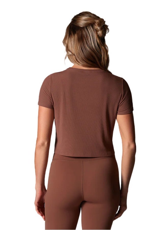 TAVI RIBBED TEE CLOVE - Image 4