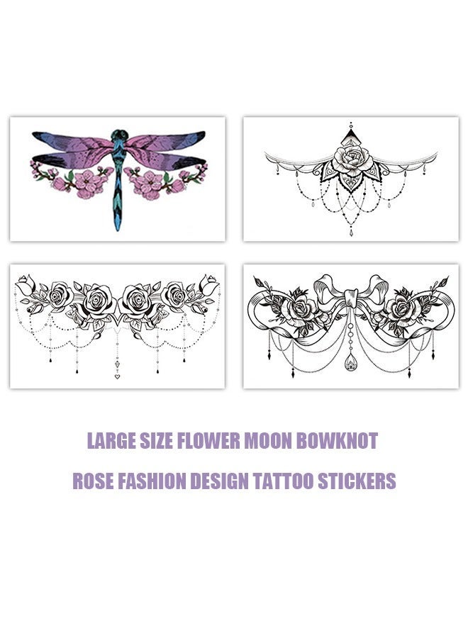 5 Pcs Butterfly Embroidery Iron On Patches Set, Fashion Sew On Sewing Wave Repair Patch for Bags Clothing Repair Decoration Backpacks Jackets Jeans Hats Sewing DIY Crafts (Colorful)  - Image 3