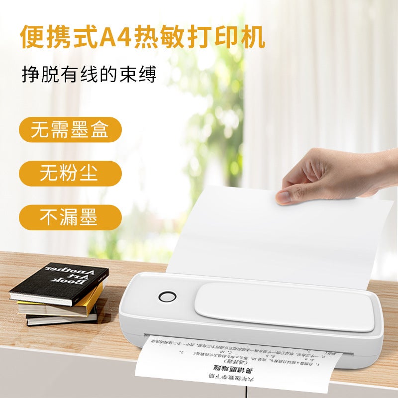 Wireless Mini Printer Inkless Small Portable Thermal Home Tattoo Label Machine - Image 5