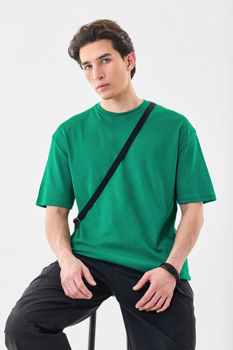 سنيتش تيشيرت قطن % كور لاب كبير الحجم