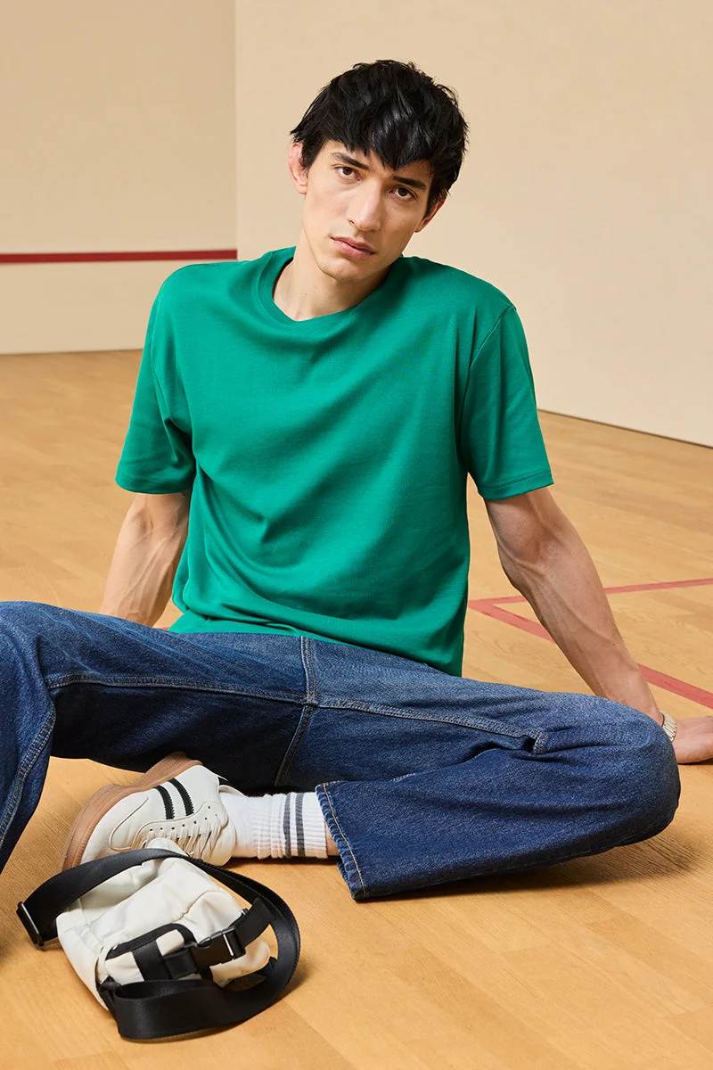 سنيتش تيشيرت قطن % كور لاب كبير الحجم