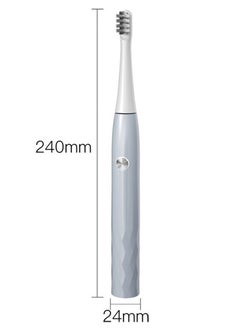 ENCHEN Electric Toothbrush T501 Rechargeable Ultra-Fine Soft Bristle Fully Automatic（Grey）  - Image 5