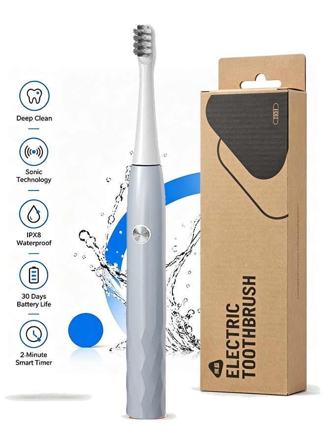 ENCHEN T501 Sonic Electric Toothbrush for Adults, 31000 VPM, 3 Cleaning Modes, IPX7 Waterproof, 30‑Day Long‑Lasting Battery, Soft BBC Bristles, Rechargeable Travel Electric Toothbrush - Image 1