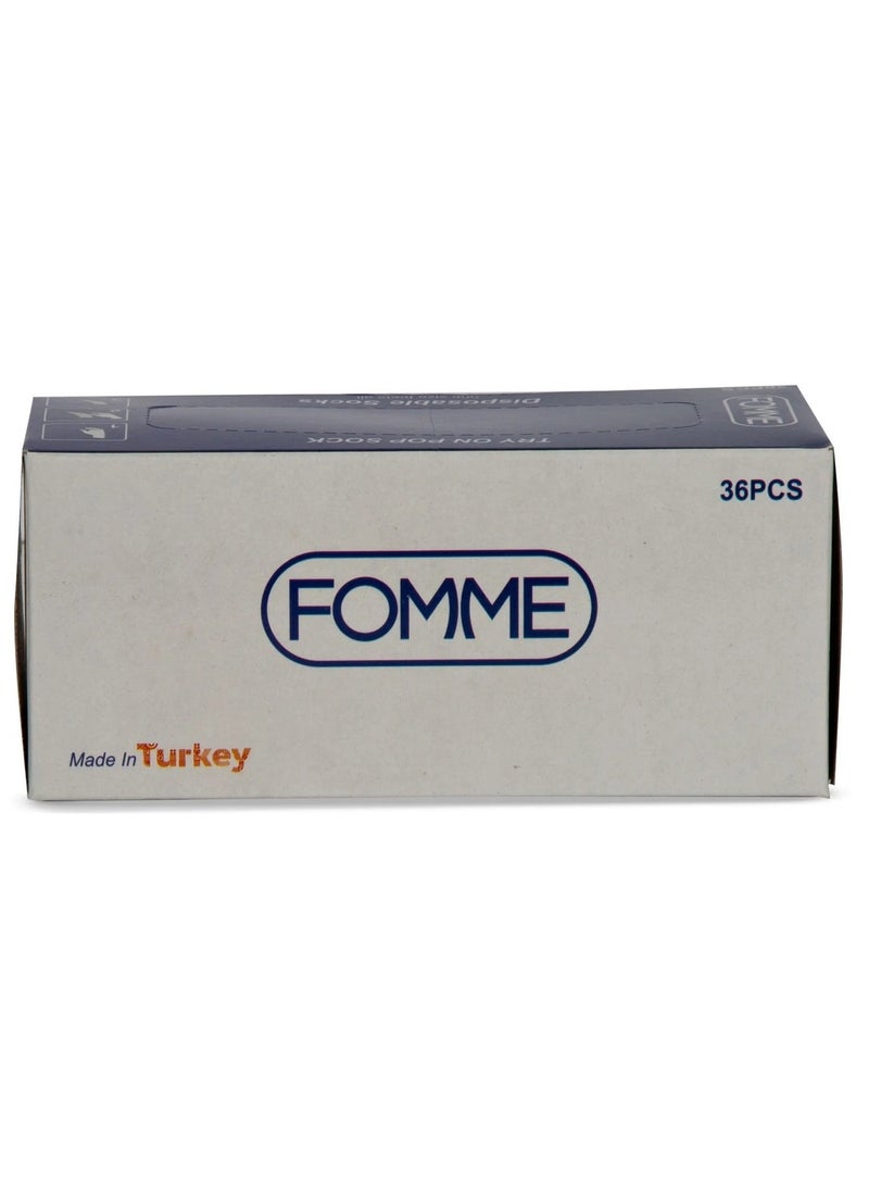 FOMME Disposable Socks 36 Pcs - Image 3
