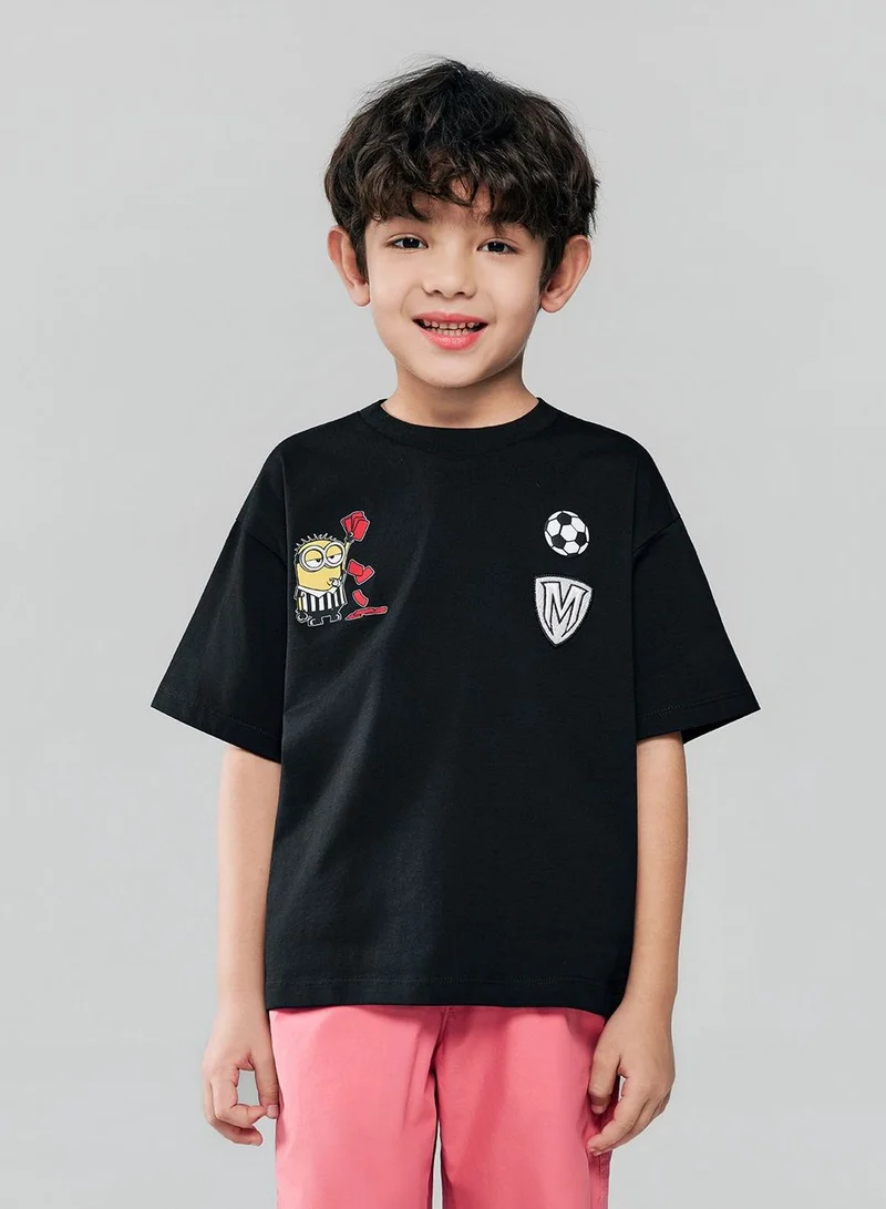 Kids Relaxed Minions World Cup Print Tee